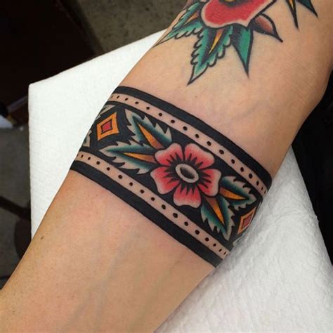 tattoo ideas armbands|traditional arm band tattoo.